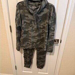 Maurices Camouflage Pajama Set